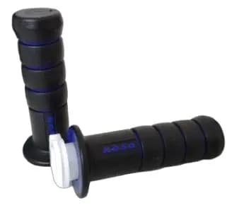 Puño Universal Para Moto Azul ((koso))