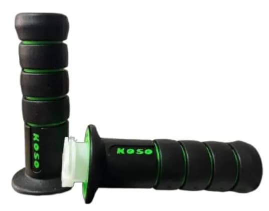 Puño Universal Para Moto Verde ((koso))