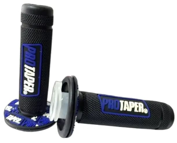 Puño Universal Para Moto Azul (protaper)