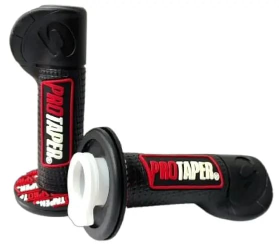 Puño Universal Para Moto C/descan Rojo ((protaper))