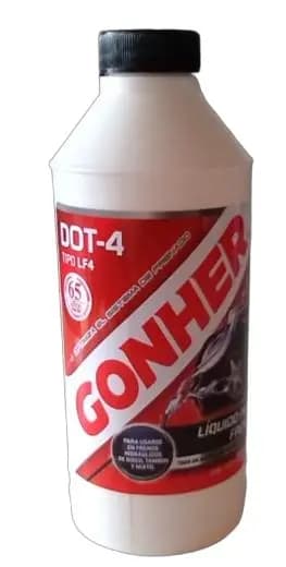 Liquido Freno DOT4 355ML (gonher)