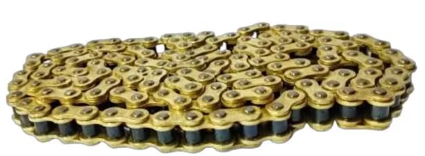 Cadena 428H 136L Reforzada Dorada Protech