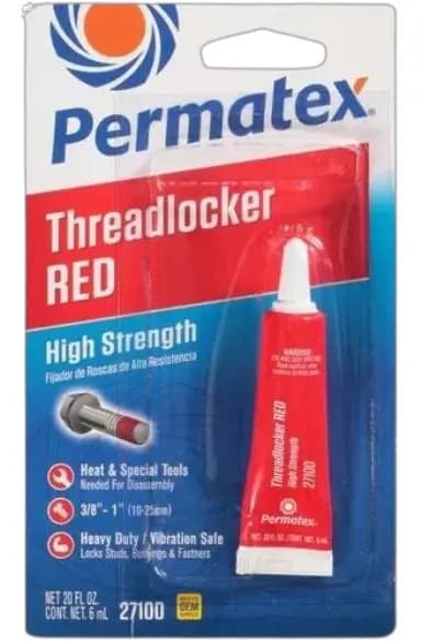 Traba Roscas 271 Rojo 6ML Permatex