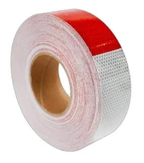 Cinta Reflectiva Rojo Y Blanco 45.7M Hella