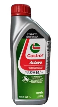 Aceite 20W50 4T Activo Evo Castrol Semi Sintetico 50919