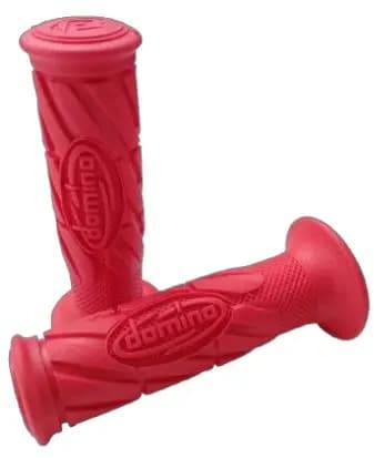 Puño Moto Domino Rojo