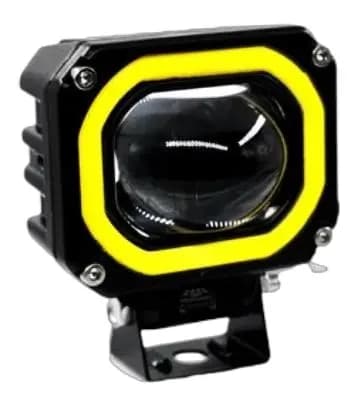 Luz Led Cuadrado Lupa 2" (bl/am) (ojo Angel Am) Spotlight ((rage))