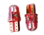 Par Bombillo Led Muela T10 158 Azul Cambus Y De Silicon
