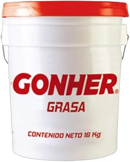 Grasa Litio Roja Cubeta 16 Kilos ((gonher)) 8515