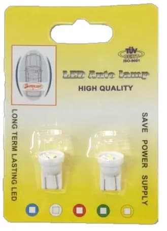 Bombillo 158 12V Led Plano Blanco Expansivo