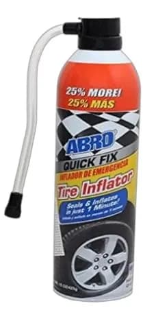 Inflador Emergencia Llantas 12OZ 340 Gr Abro