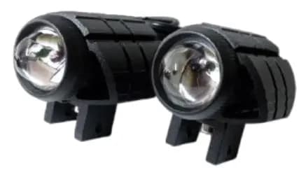 Luz Led Cañon Moto 10V - 30V. Blanco/ Ambar
